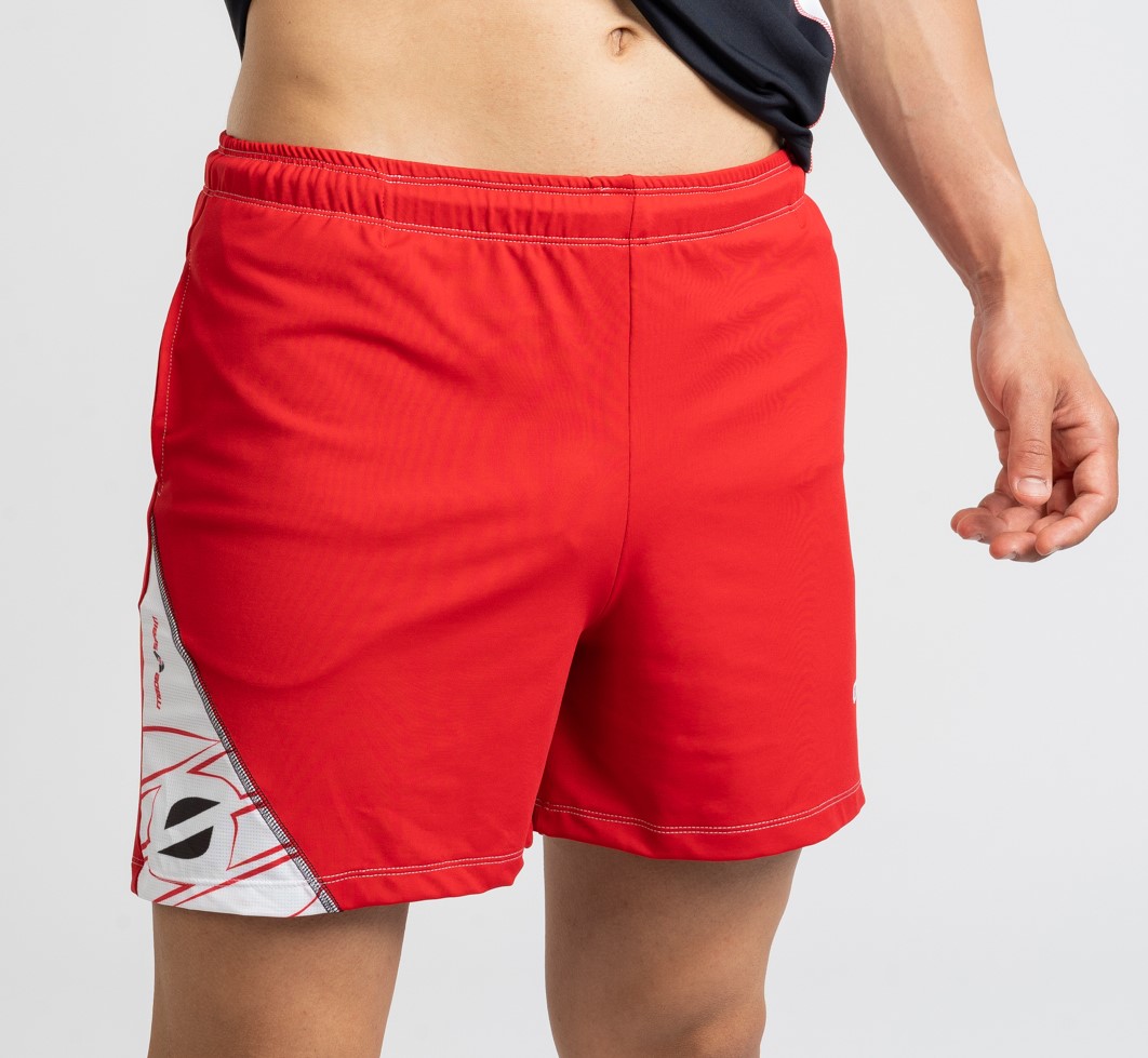 Completo Padel Zena Uomo - T-Shirt E Pantaloncino, Tessuto Dry Fit, Made In Italy